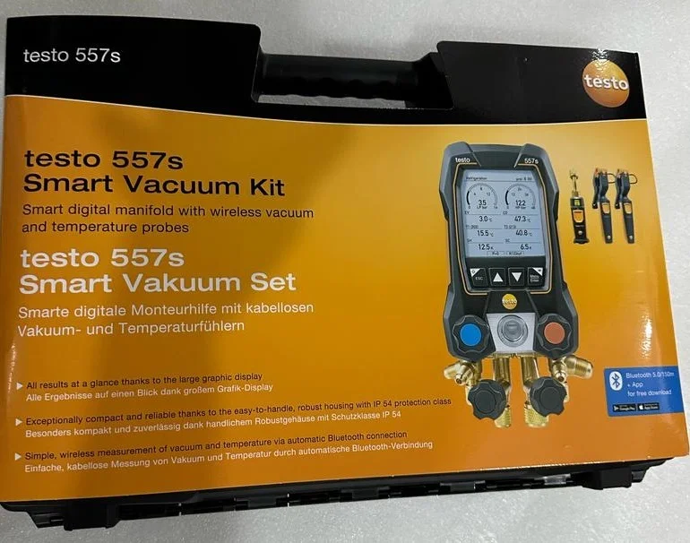 Testo 557s, цифровой манометрический коллектор